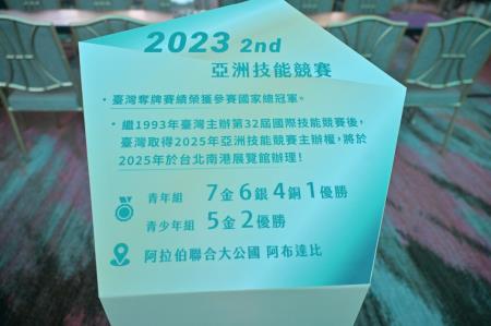 2024年9月30日行政院長卓榮泰出席「2024第47屆國際技能競賽頒獎典禮」S__135364723_0　共10張