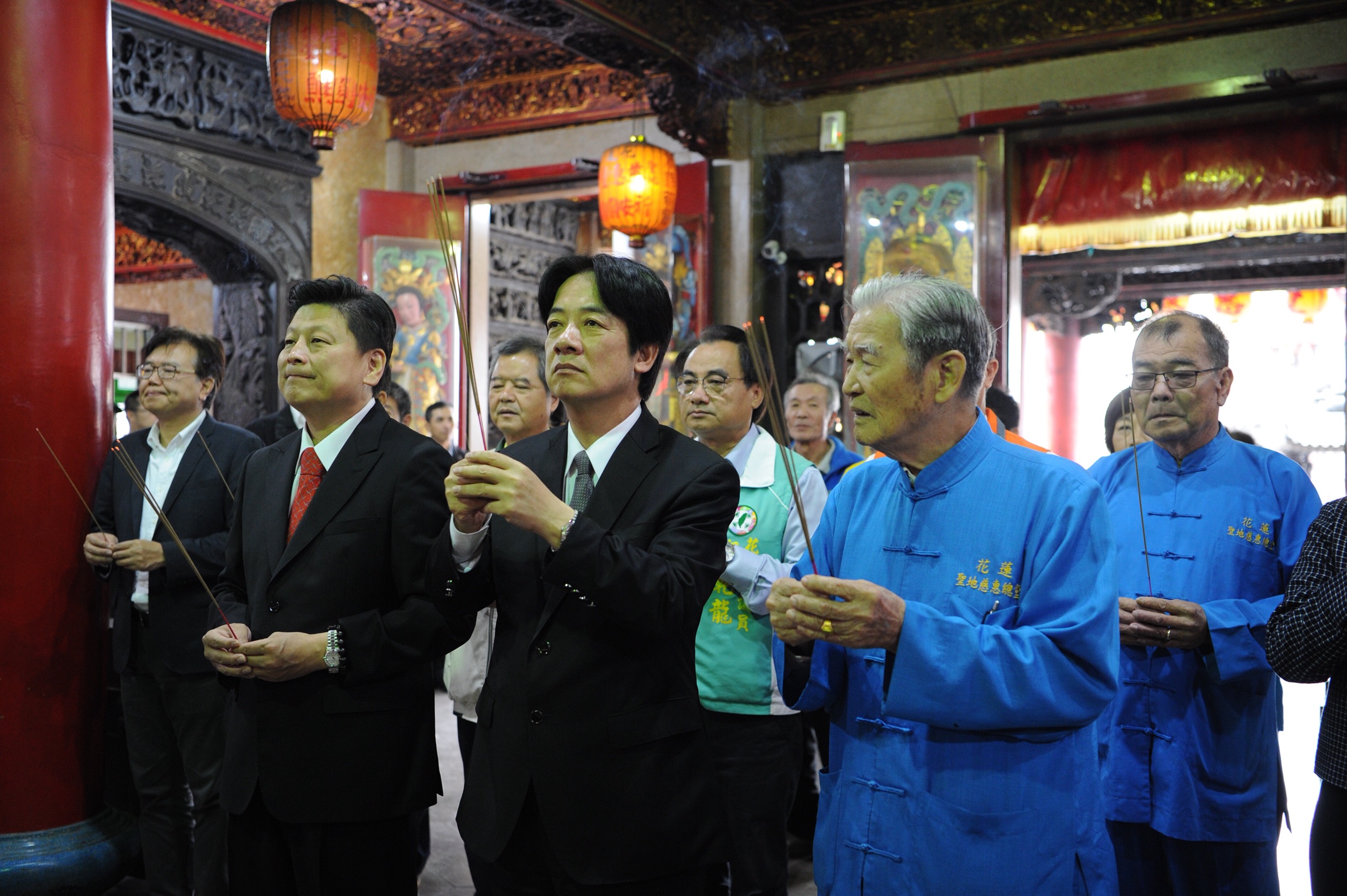 賴揆視察花蓮長照2.0推動情形  期勉中央地方合作解決高齡社會問題