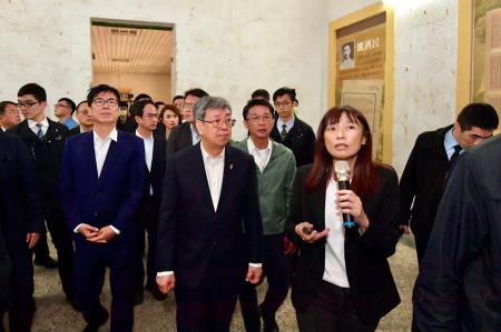 2023年2月28日行政院長陳建仁視察不義遺址_原日本海軍鳳山無線電信所_3