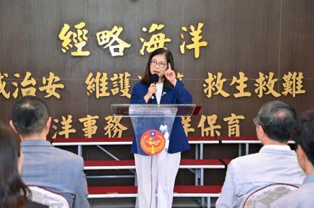 卓院長今(20)日視察「基隆海巡強化海防安全韌性暨勗勉同仁」照片 共9張_7 　共9張