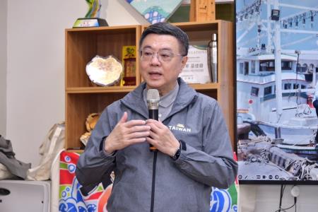 卓院長今（23）日參訪「年年有鰆地方創生」照片 共9張　共9張