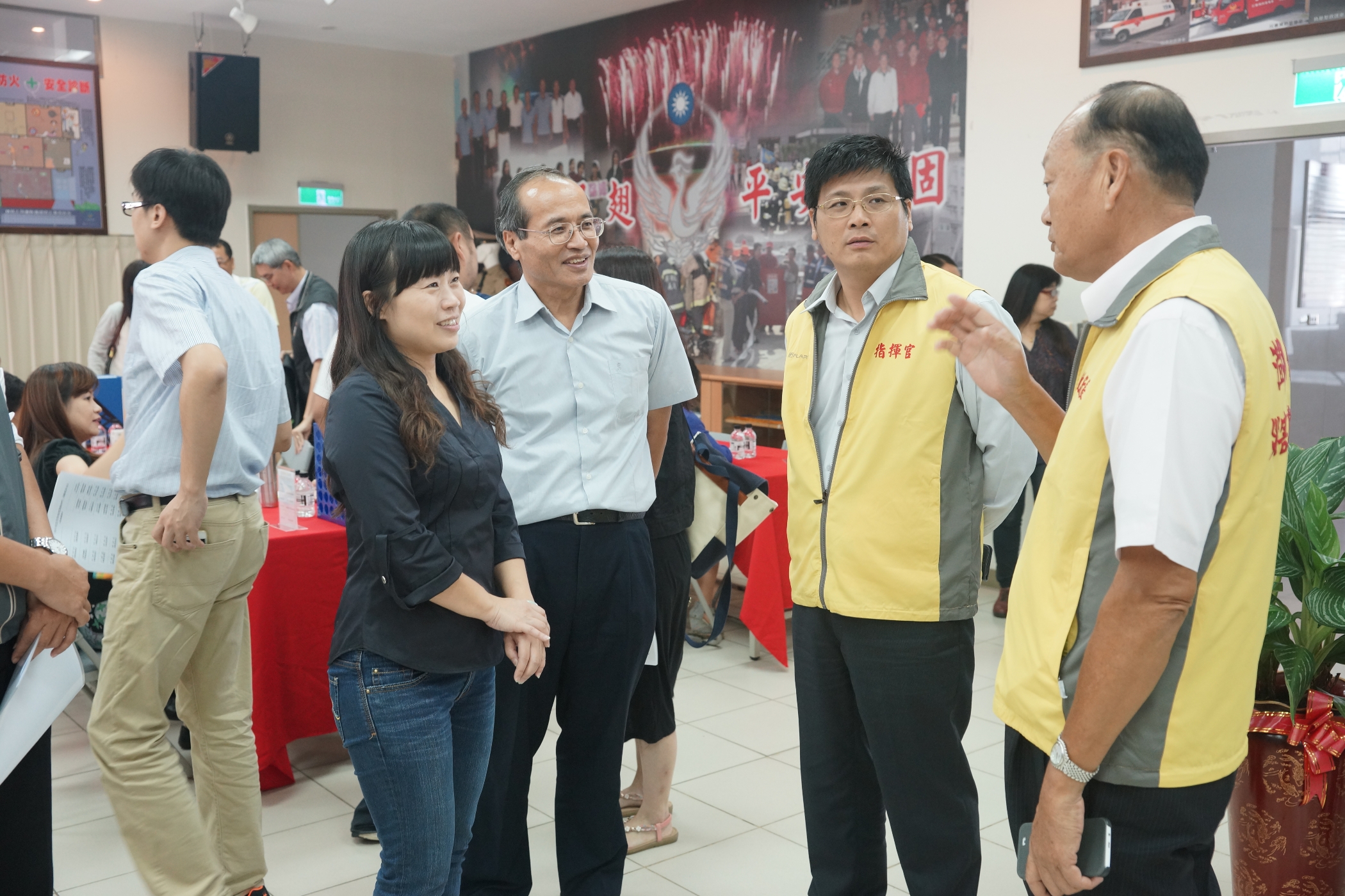 江玲君帶隊官考評澎湖防救災業務