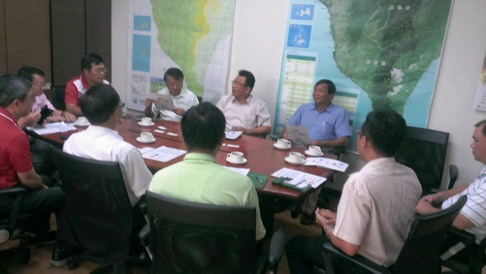 黃義佑拜會水保局